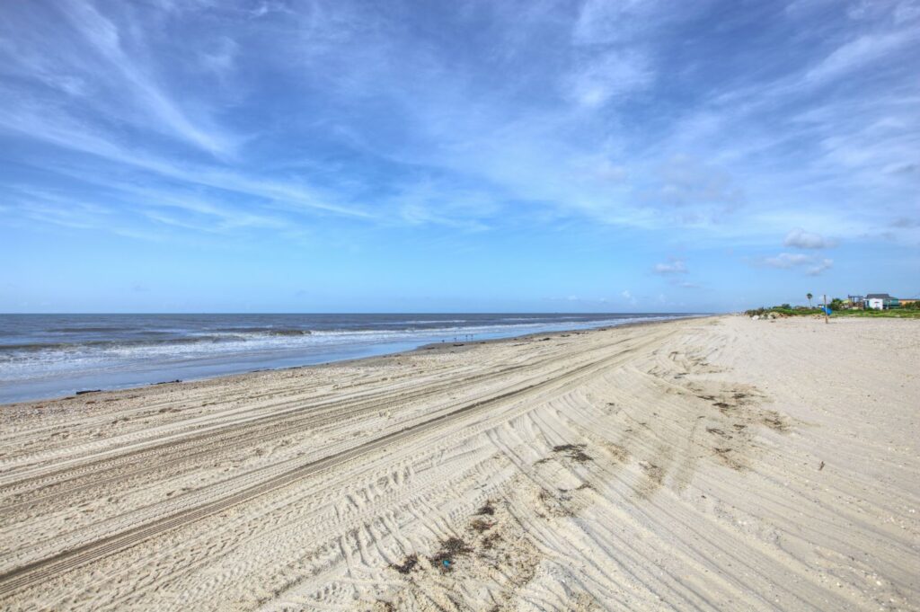 Bolivar Peninsula beach