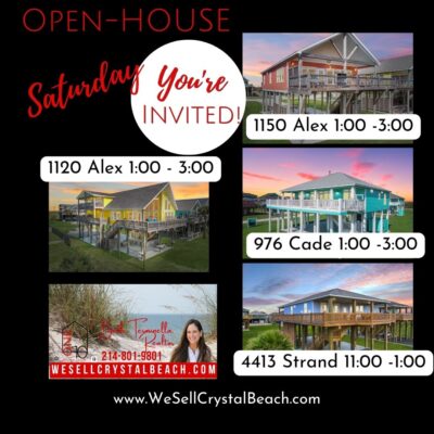 Open House this Saturday