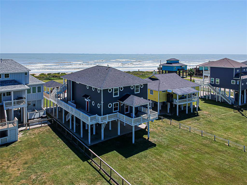 beachfront home