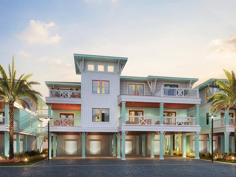 beachfront home