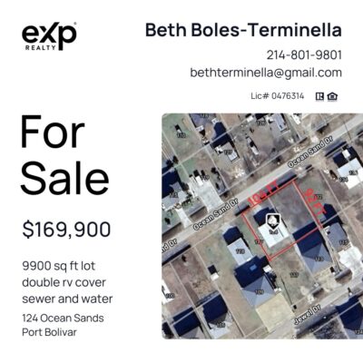 Crystal Beach Coastal Gem Opportunity