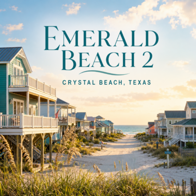Emerald Beach 2 real estate market update for Crystal Beach Texas