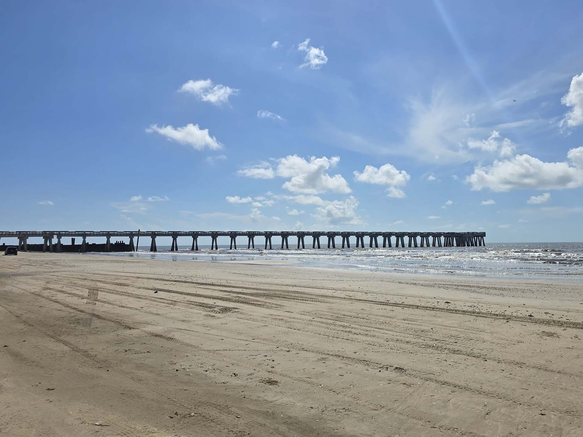 The pier in Gilchrist on the Bolivar Peninsula